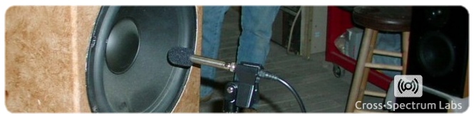 Close-miked subwoofer measurement