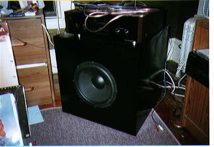 Finished subwoofer